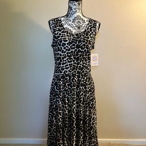 LuLaRoe Nikki Leopard Print Sundress